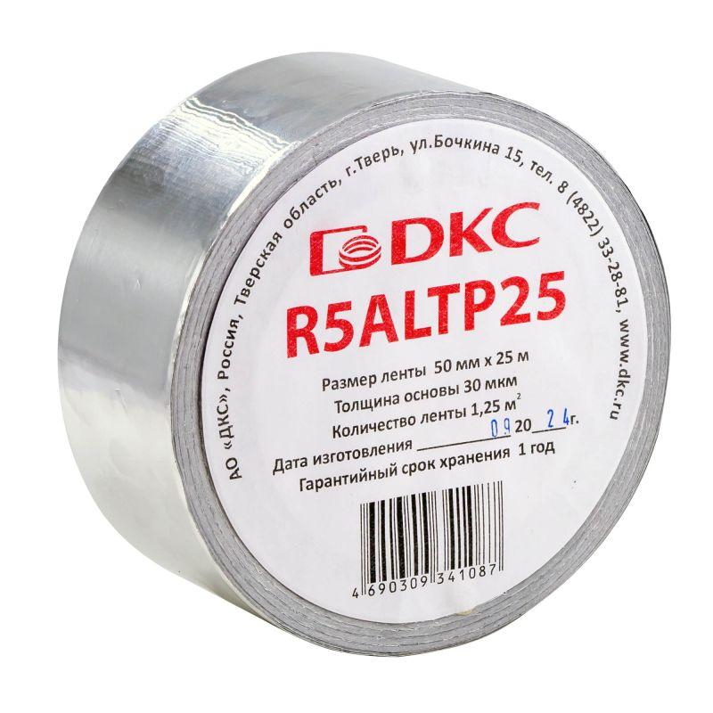 Лента самоклеящаяся алюм. Ш=50мм (дл.25м) DKC R5ALTP25