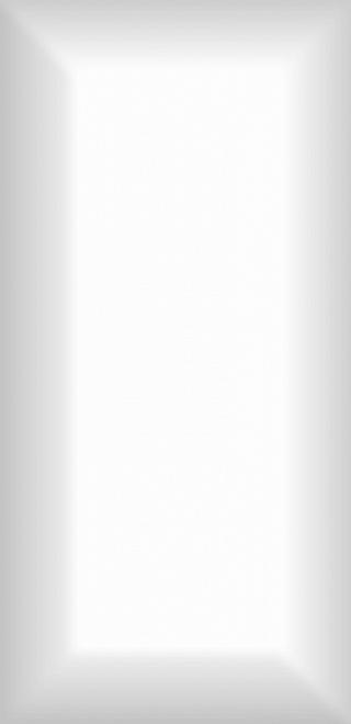 Плитка Граньяно белый грань 7,4х15, 16032