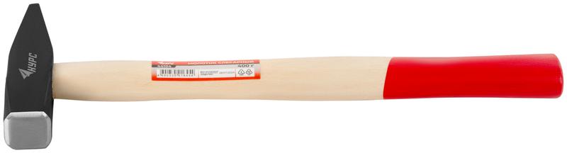Молоток слесарный "Оптима" 400г деревянная ручка КУРС 44104