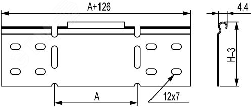 Редукция упрощенная 200мм H100