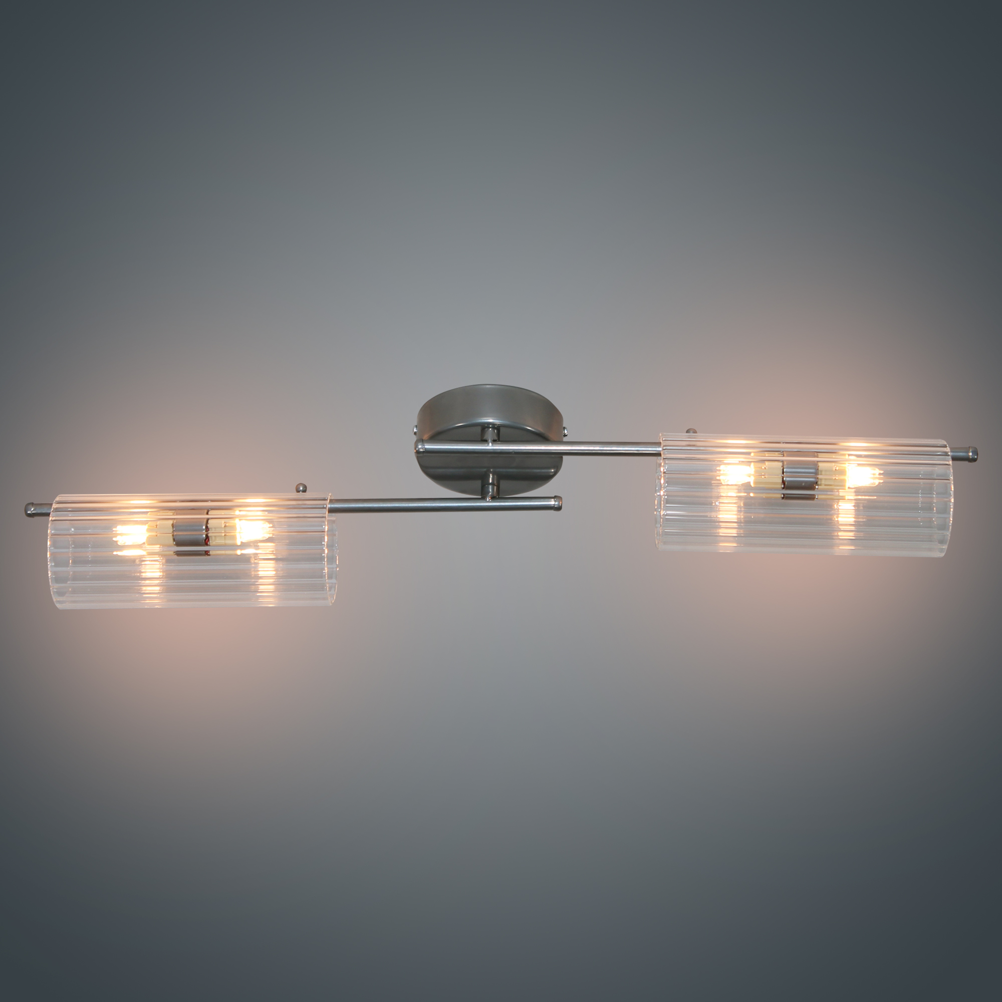 Светильник потолочный Экстра 141 хром. НПБ 01-4х40-101