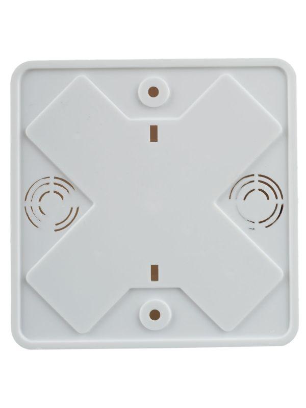 Коробка распаячная ОП 100х100х29 IP20 KM41219 (6 клем. 6кв.мм) бел. IEK UKO10-100-100-029-K01