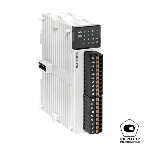 Модуль ввода термосопротивлений EMF 4 PRO-Logic (с поверкой) EKF EMF-T-4TR-V