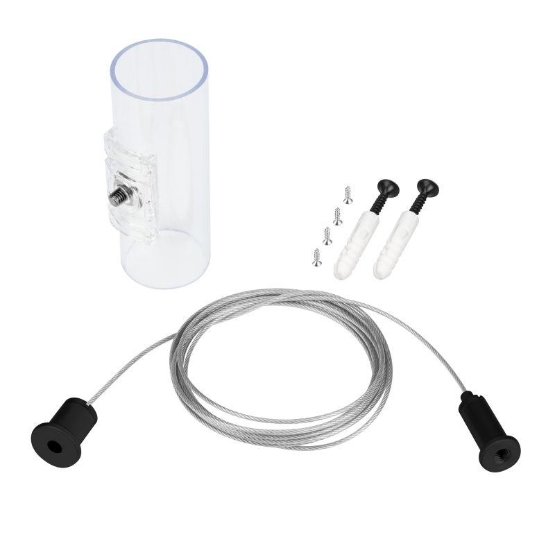 Подвес MOONLIGHT-HR-LIFT-SIDE-VR-D25-0080 Black металл (комплект) Arlight 048390