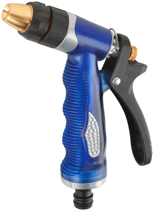 Пистолет для полива регулируемый Профи 155мм син. FIT 77301