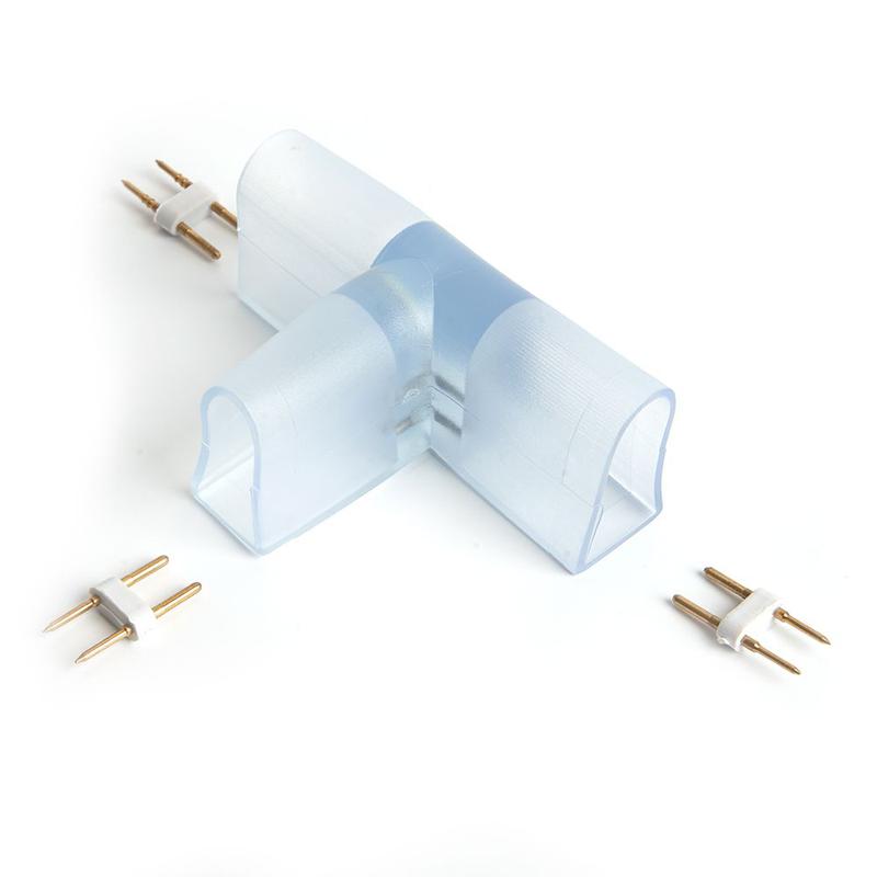 Соединитель Т-образный для светодиодной ленты 220В LS721 ( 2835) LD516 FERON 48211