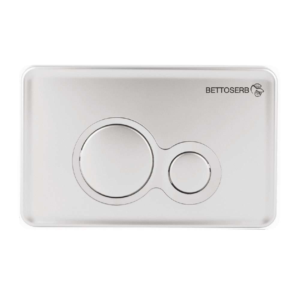 Клавиша смыва BETTOSERB хром глянец TWIN