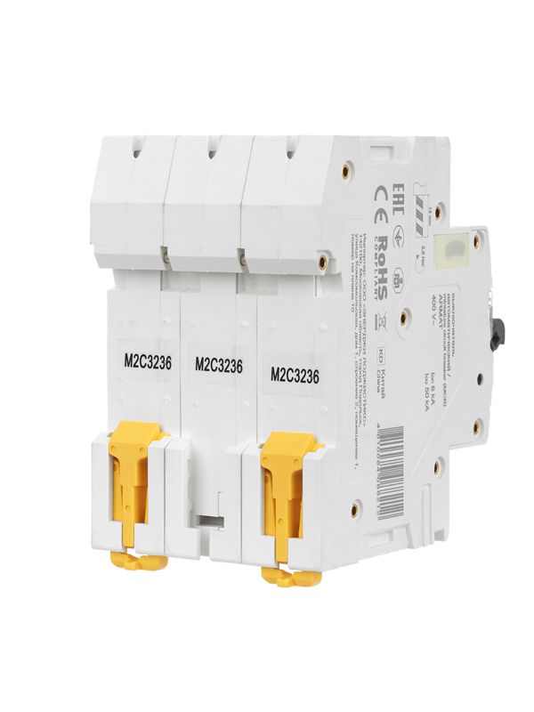 Выключатель автоматический модульный 3п C 32А M06N ARMAT IEK AR-M06N-3-C032