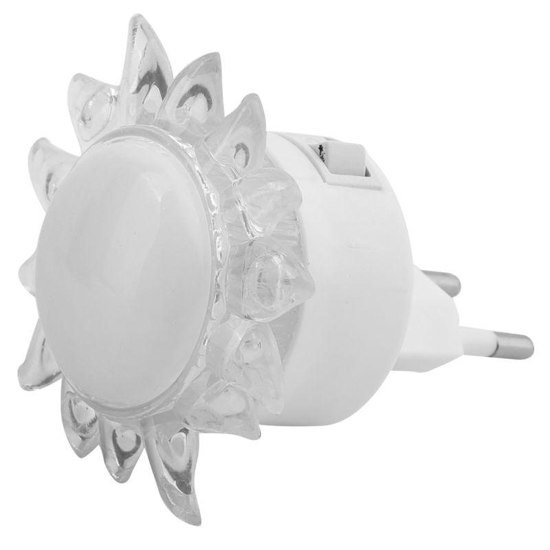 Светильник светодиодный ночник LED "Солнце" RGB 220В Camelion NL-257 15375