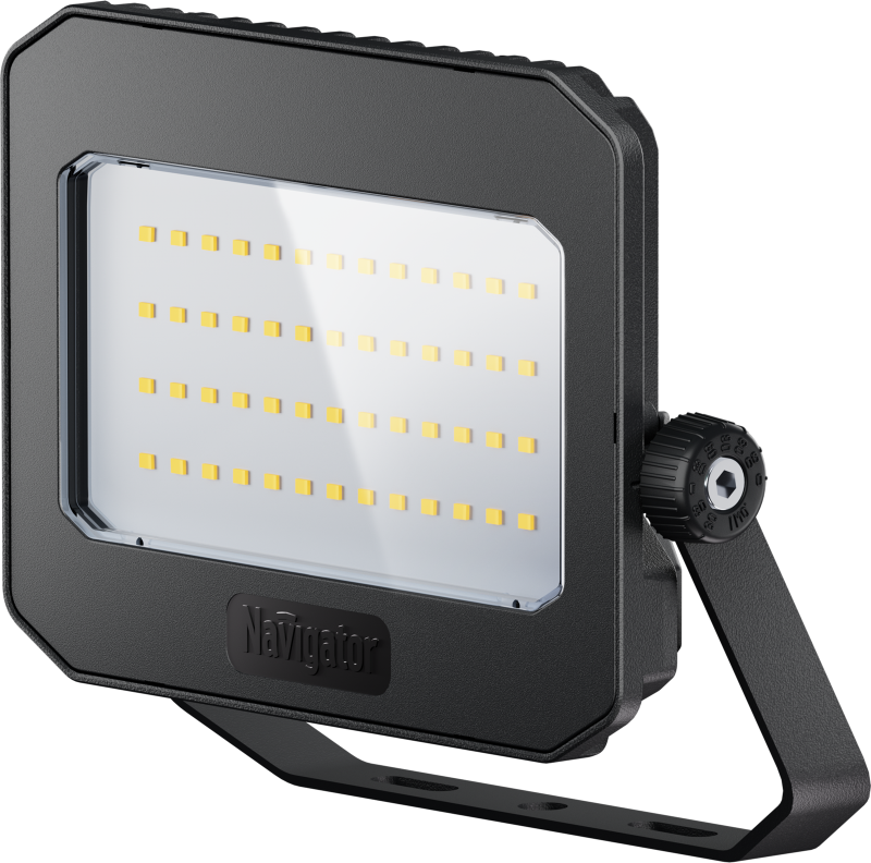 Прожектор светодиодный 95 634 NFL-04-50-6.5K-BL-D110-LED 50Вт 6500К IP65 6250лм черн. NAVIGATOR 95634