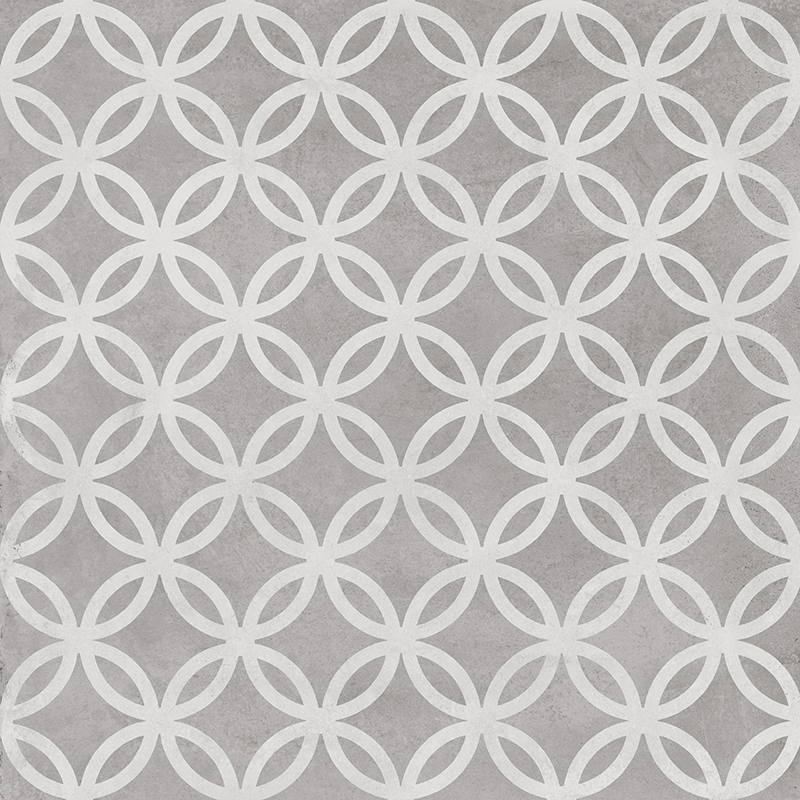 Керамогранит Карнаби-стрит орнамент серый 20х20, SG1576N