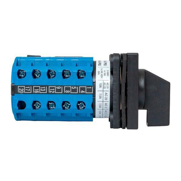 Переключатель кулачковый ПК-1-103 3п 10А "0-1-2-3" IP65 EKF pk-1-103-10-65