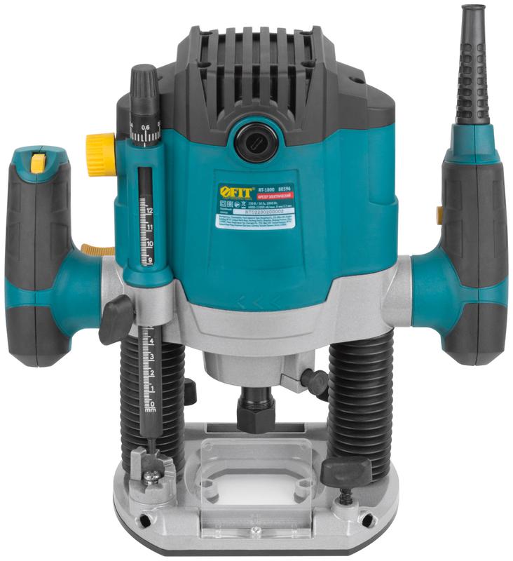 Фрезер 1800Вт 6000-22000об/мин 8/12мм 40мм FIT 80596