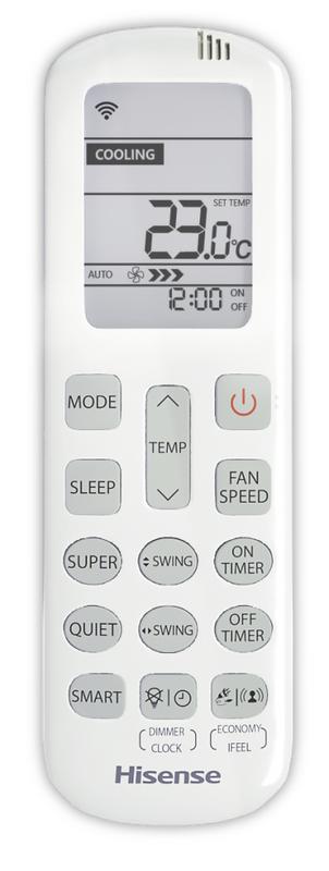 Сплит-система инверторного типа CHAMPAGNE CRYSTAL SUPER DC Inverter AS-13UW4RVETG01(C) WI-FI Hisense НС-1694110