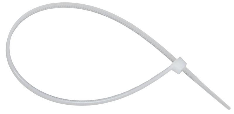 Хомут 2.5х200мм P6.6 стандартный бел. (уп.100шт) IEK UHH30-D025-200-100-K01