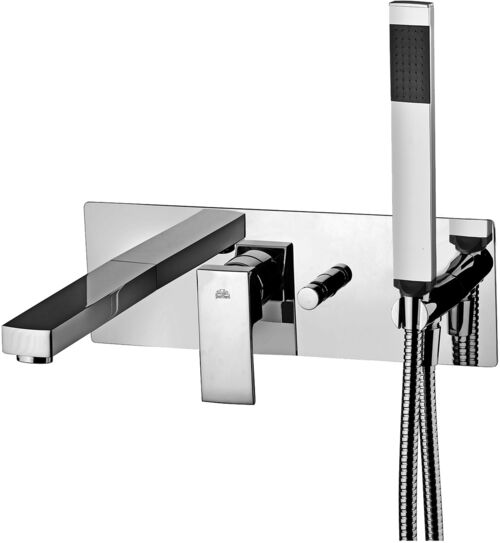 Смеситель для ванны Paffoni ELLE EL001CR встраиваемый на 2 выхода Хром