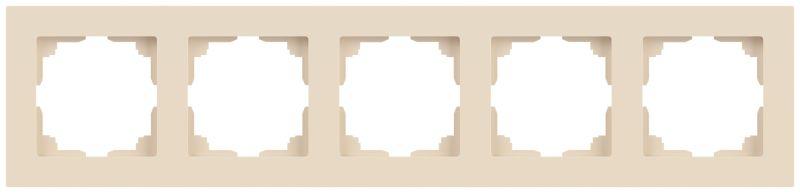 Рамка 5-м СП Accent 6-505-02 сл.кость Intro Б0063774