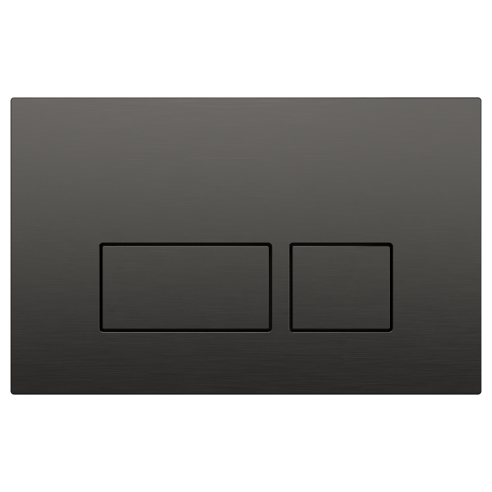 Кнопка для инсталляции Boheme, пластик Gun Metal