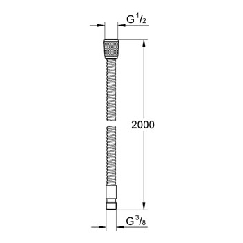 Душевой шланг Grohe 28158000