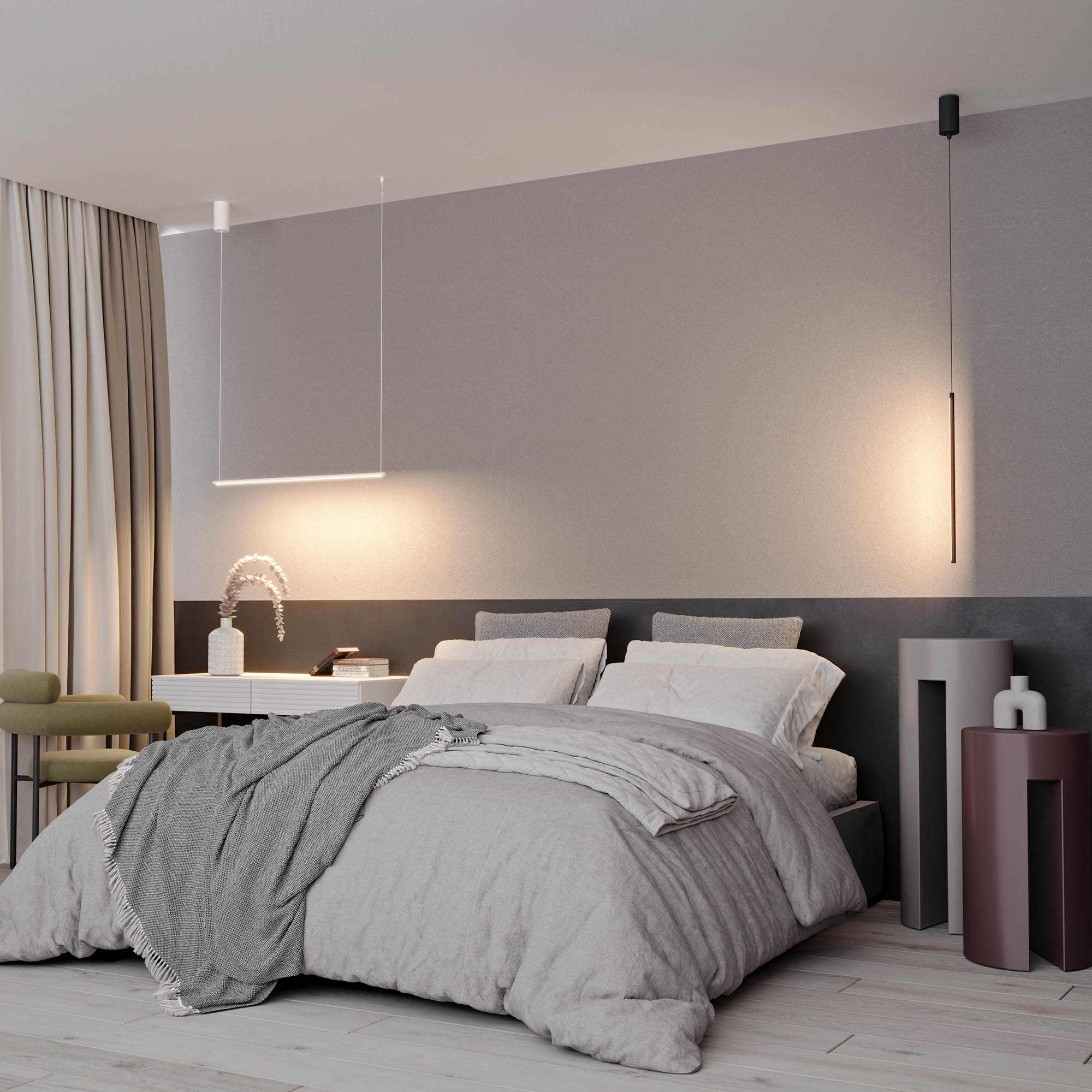 Светильник SP-UMBRA-HANG-V-L600-10W Day4000 (BK, 120 deg, 230V) (IP20 металл, 3 года)