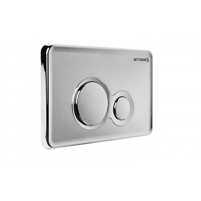 Сет инсталляция sava fix slim+клавиша смыва duo хром матовый/хром глянец SET40006463 BETTOSERB