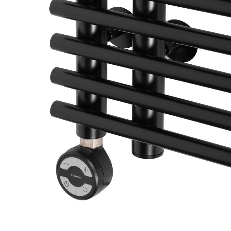 Полотенцесушитель Pino black П21 500х1000 электро встроен. диммер Royal Thermo НС-1434028