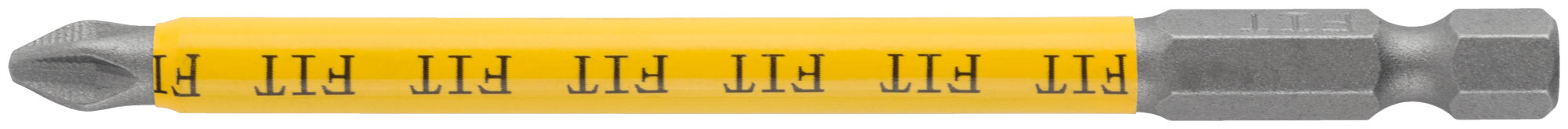 Биты кованые, сталь S2, односторонние 100 мм PH2, Профи 2 шт., блистер