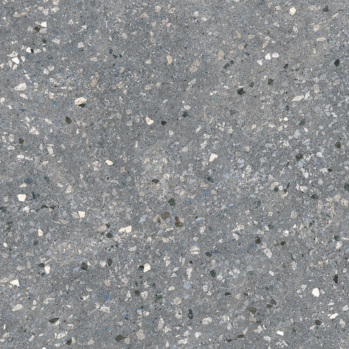 Керамогранит Терраццо серый тёмный 60x60x0,9, SG632820R