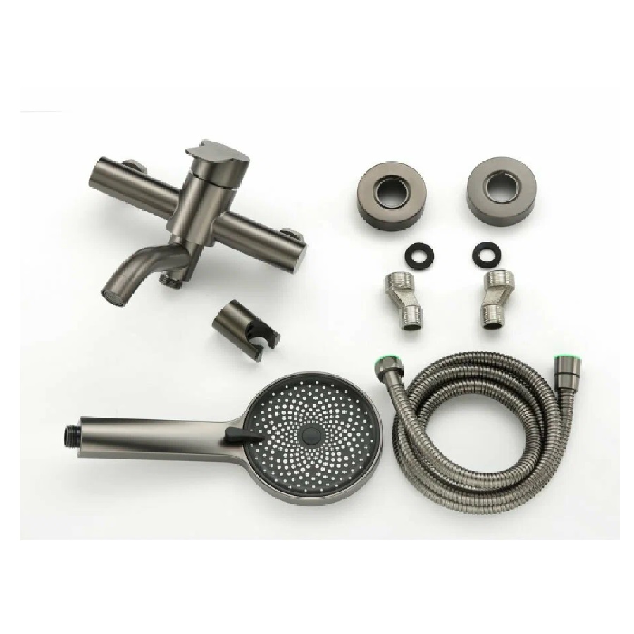 Смеситель для ванны Fmark FS8206Q, гранит