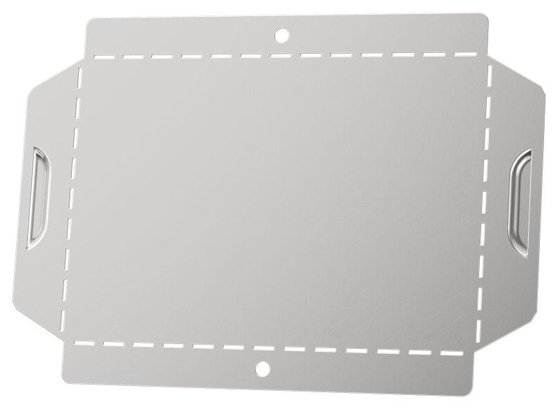 Крышка для угла вертикал. внешн. 45град. 80х200 0.6мм ESCA 3 IEK ES3-PVD-45-080-200-06