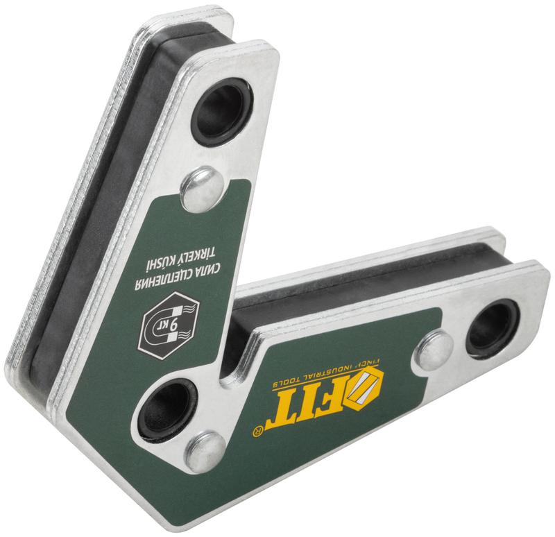 Угольник для сварки магнитный 3 угла усилие до 9кг FIT 81811