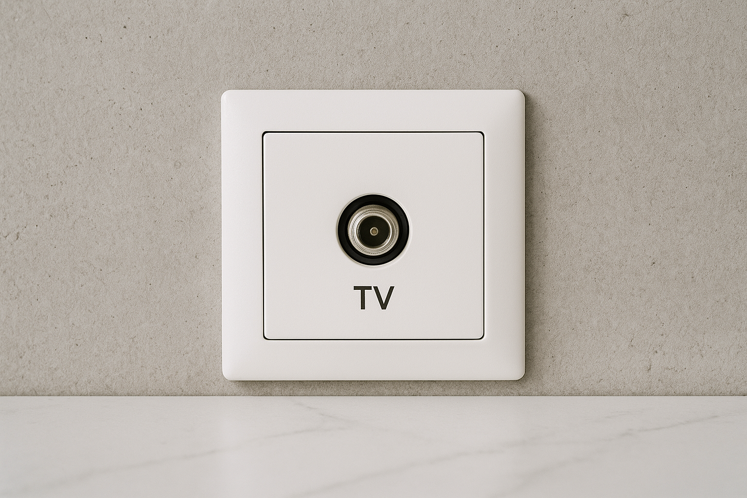 Розетка антенная TV