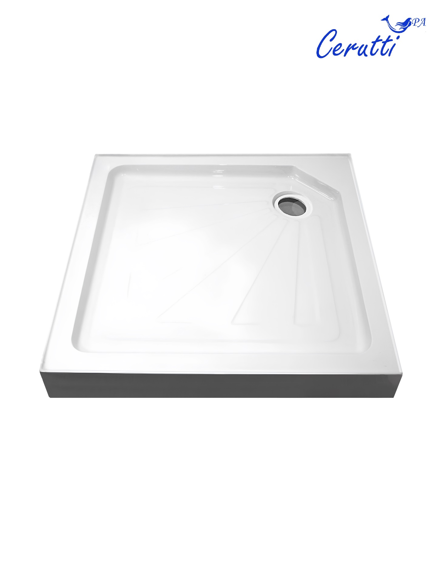 Поддон Q91 Ceruttispa квадратный (90х90х15)