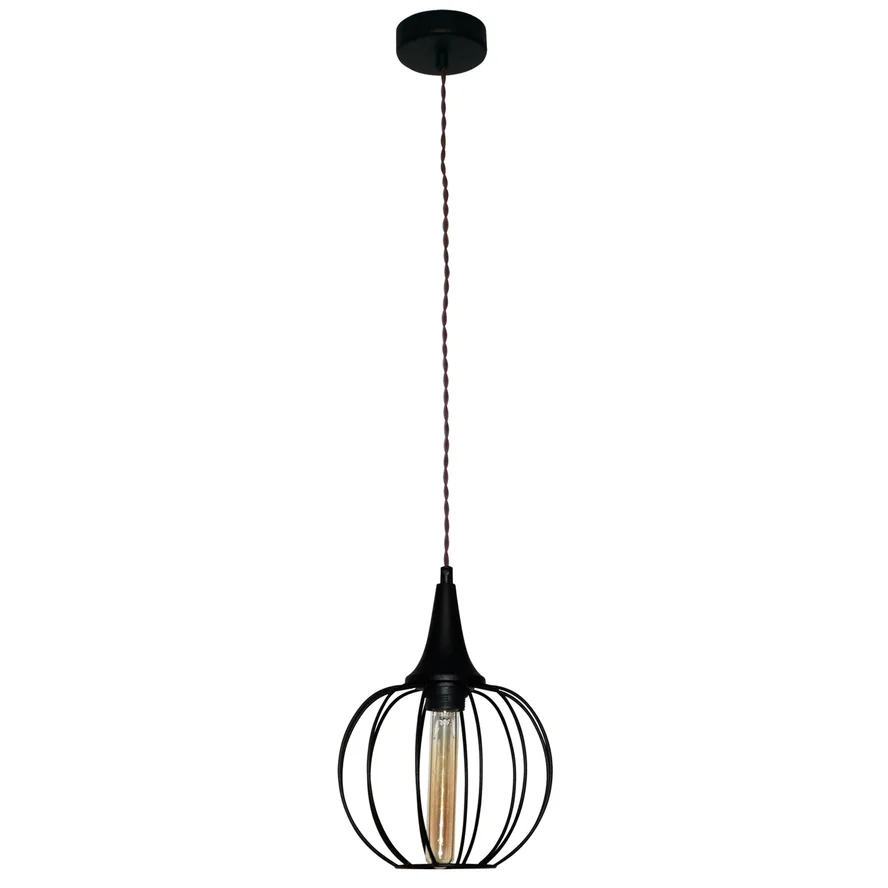 Светильник Форма 211 черн.муар (Плафон Шар) НСБ 01-60-142 Е27 ИУ