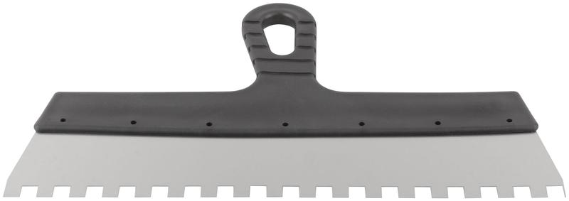 Шпатель фасадный зубчатый 350мм/зуб 10мм нерж. КУРС 06615