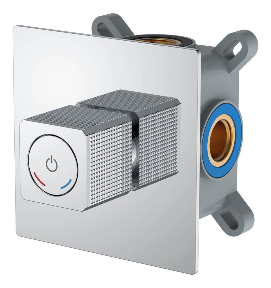 Смеситель автоматический встроенный QUAD Chrome