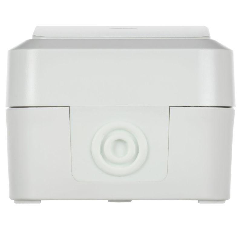 Переключатель 1-кл. ОП TORS TS302 10А IP55 с индикацией бел. IEK TS-V10-1-10-55-K01