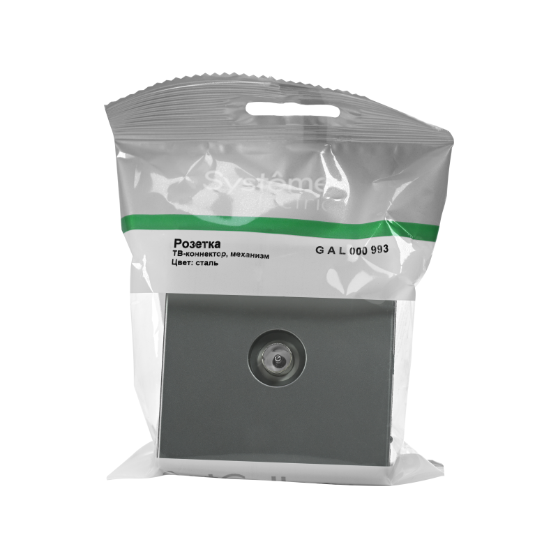 Антенна TV ArtGallery коннектор механизм сталь SE GAL000993