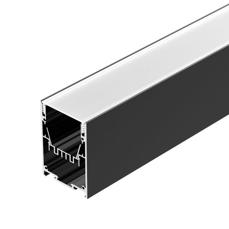 Профиль IP-LINE-5475-2000 BLACK L2000 алюм. Arlight 053899