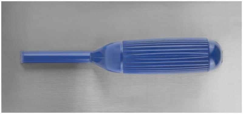 Гладилка стальная пластиковая ручка 280х130мм плоская MOS 05115М