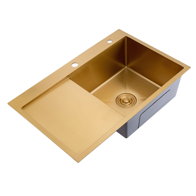 Кухонная мойка Splenka S704.7850.03, золотой сатин