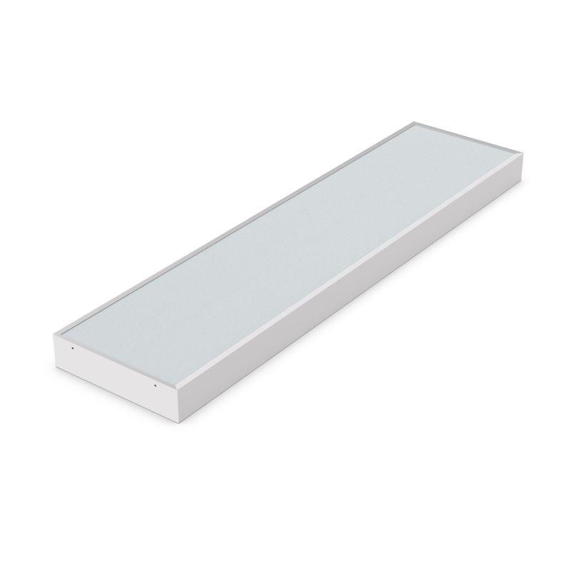 Светильник светодиодный MiR 35Вт 4000К CRI90 IP40 3850лм 1195х295х50 офисный опал с БАП GAUSS G1-A0-00350-01GA2-4003540