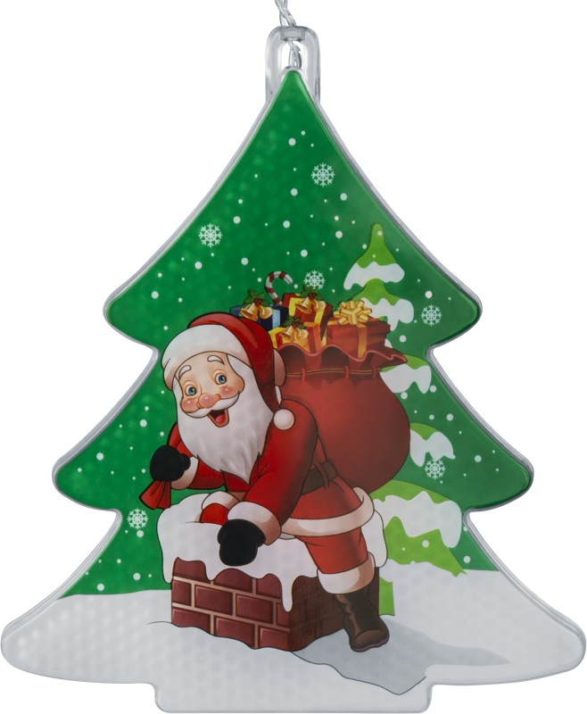 Гирлянда светодиодная "Бахрома" "Звезды и елки" 95 027 NGF-D037-04 3х0.6м WW IP20 Navigator 95027