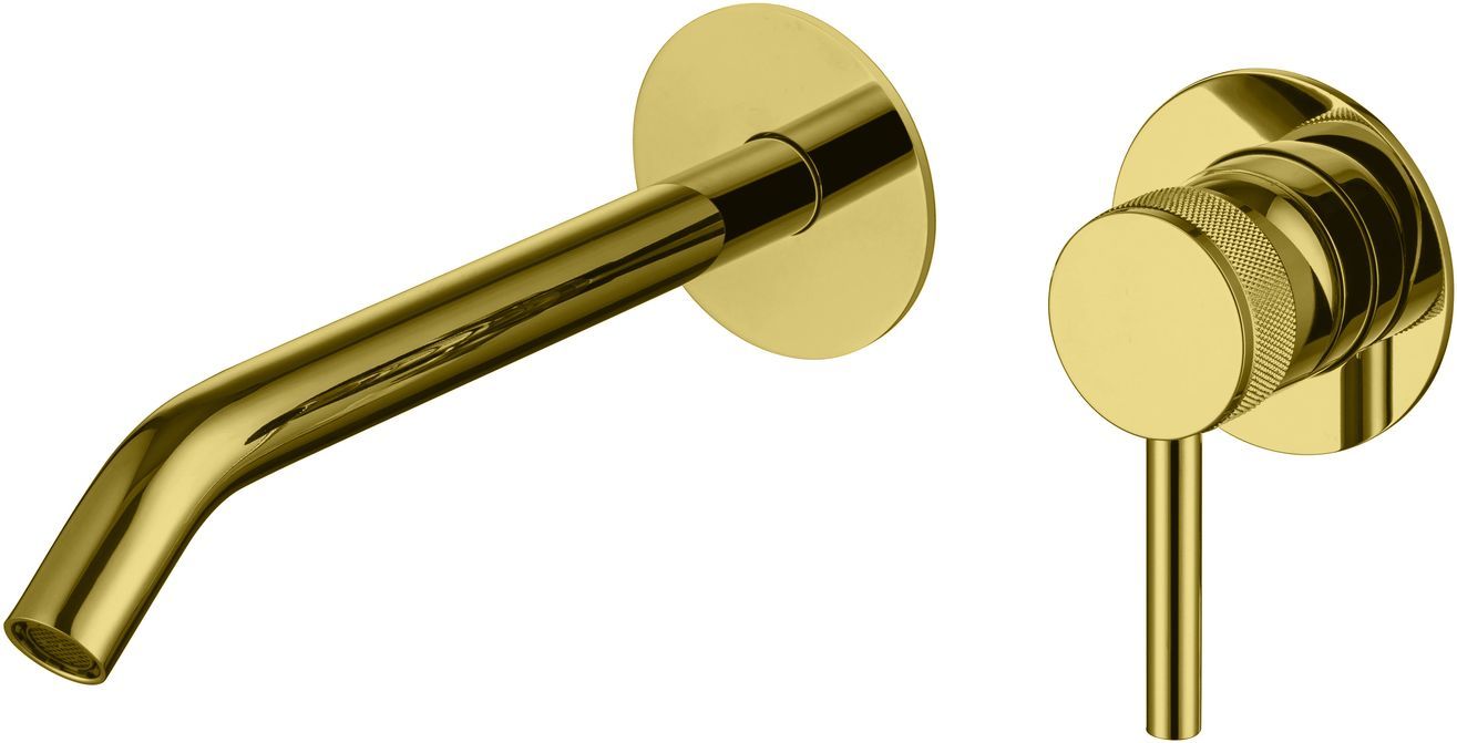 5.31A03-GB PRIORITY 3.0 Cмеситель для умыв.встраив.,излив 200мм,Kerox, Easy box,браш.золото (330522)