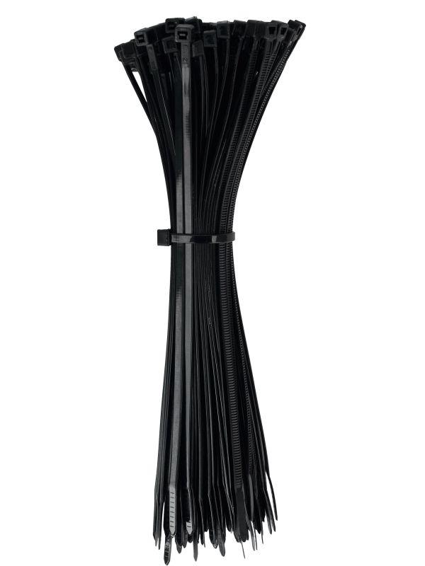 Хомут кабельный 3.6х200 нейл. черн. (уп.100шт) IEK UHH32-D036-200-100