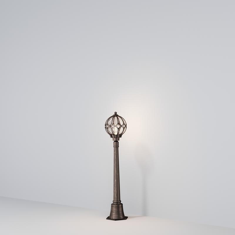 Светильник Via 1х60Вт E27 IP44 ландшафтный Maytoni O023FL-01G