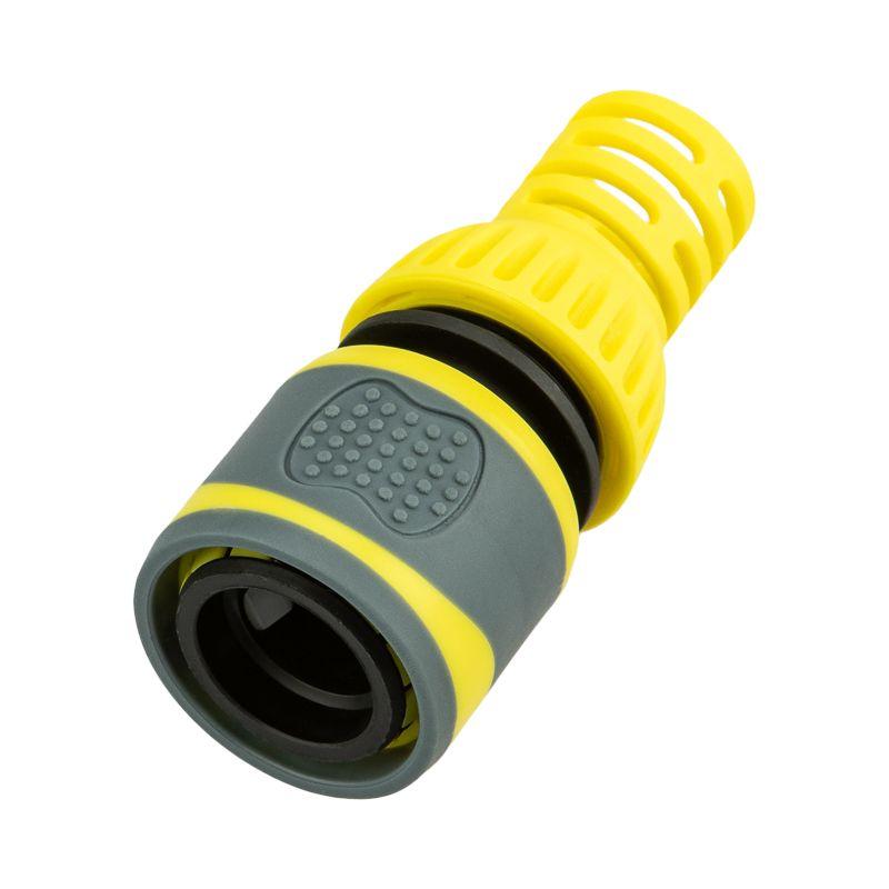 Коннектор для шланга быстросъемный 1/2дюйм с термопластичной резиной и защитой от перегибов Профи ЧЕТЫРЕ СЕЗОНА 62-0300-F