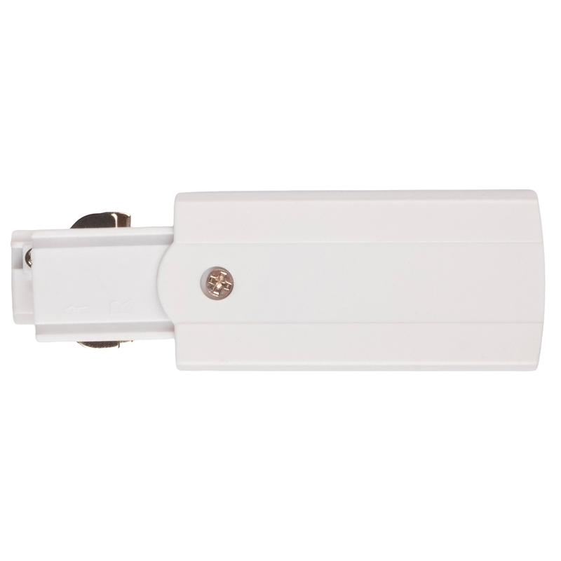 Аксессуар к шинопроводу трехфазному 3P PTR EC-WH Left левый Pro+ бел. JazzWay 5062870