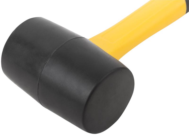 Киянка 45мм 230г фибергласовая ручка резинов. FIT 45511