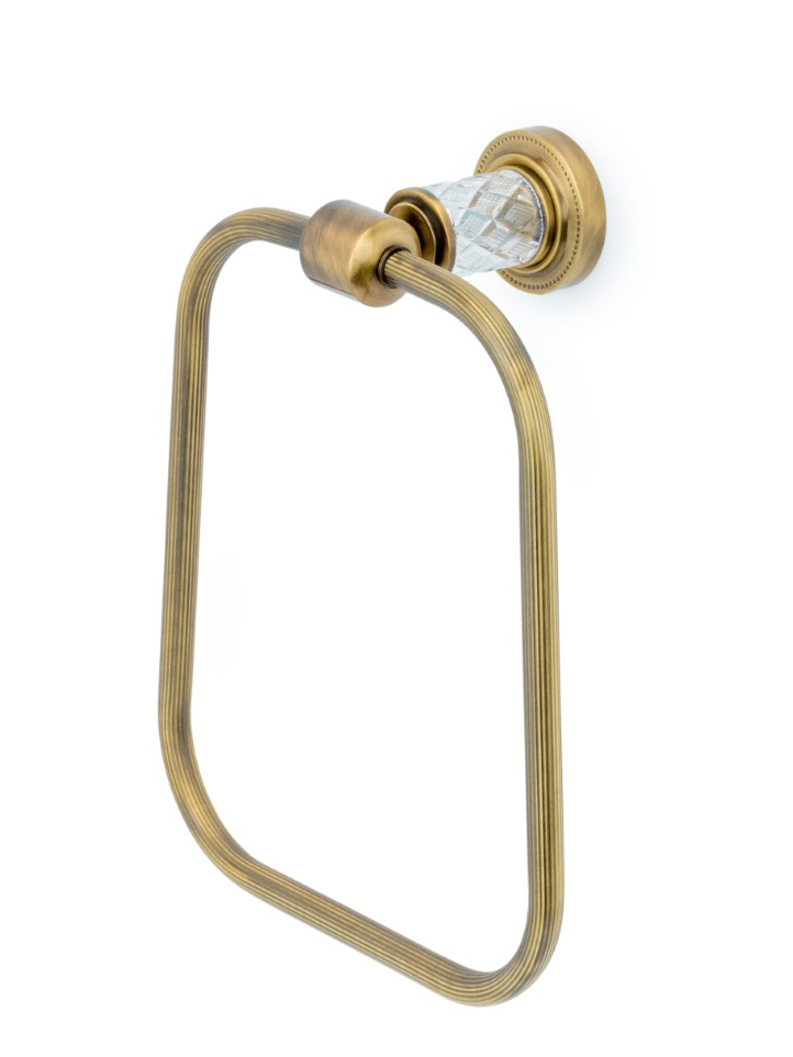 Держатель для полотенца (кругл.) MURANO CRYSTAL_Комплект